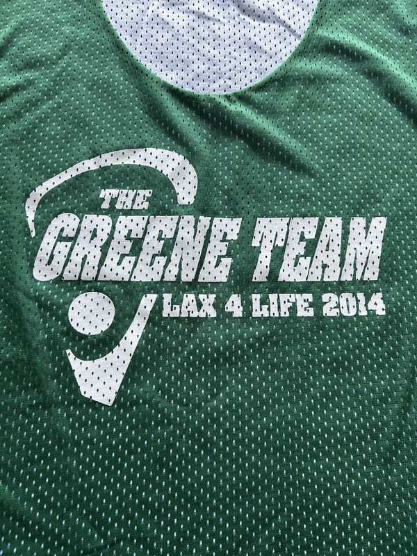 A4 Reversible Lacrosse Practice Jersey XL Green White Greene Team 2014 gallery