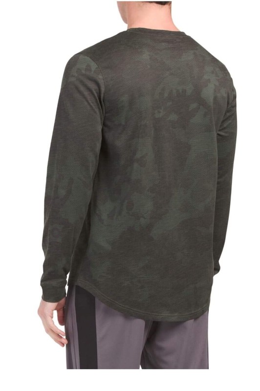NWT Men’s Under Armour Long Sleeves Active Top Shirt Green Camo S M L gallery