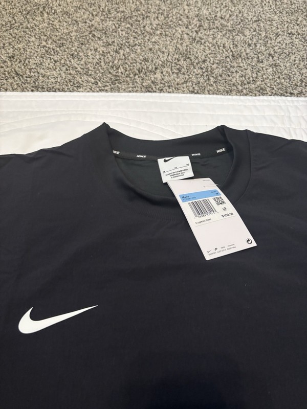 Nike Dri-Fit Medium Lightweight Baseball Pullover Black FD4291-049 NWT $100 gallery