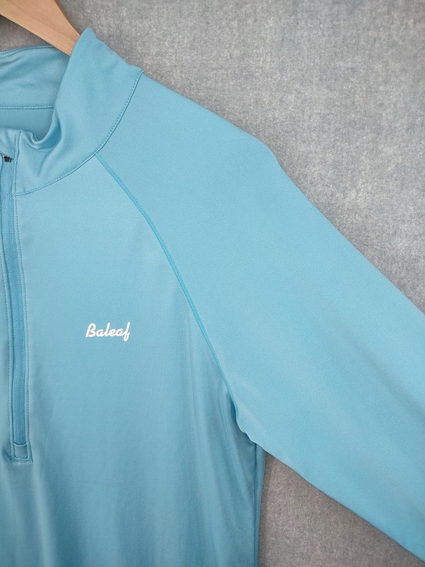 Baleaf Pullover Shirt Mens XL Long Sleeve Quarter Zip Performance Athletic Top gallery