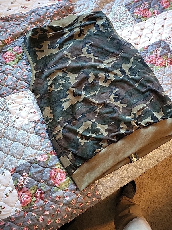Vintage 80'S Sears FIELDMASTER Camouflage Pattern Woodland Camo Vest USA XXL gallery