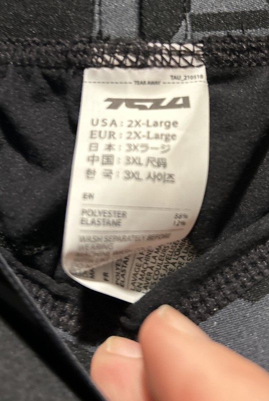 NWT TSLA Compression Pant Set Black OVERHEAT HYPER DRI thermal Men 2XL gallery