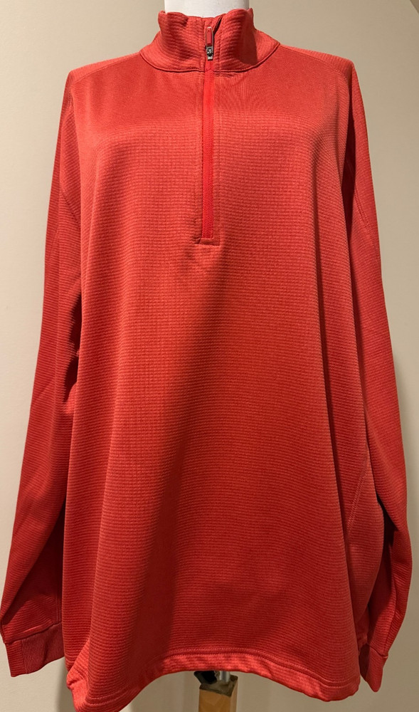 CALLAWAY Mens Quarter Zip Pullover Swing Tech Shirt - XL Extra Large