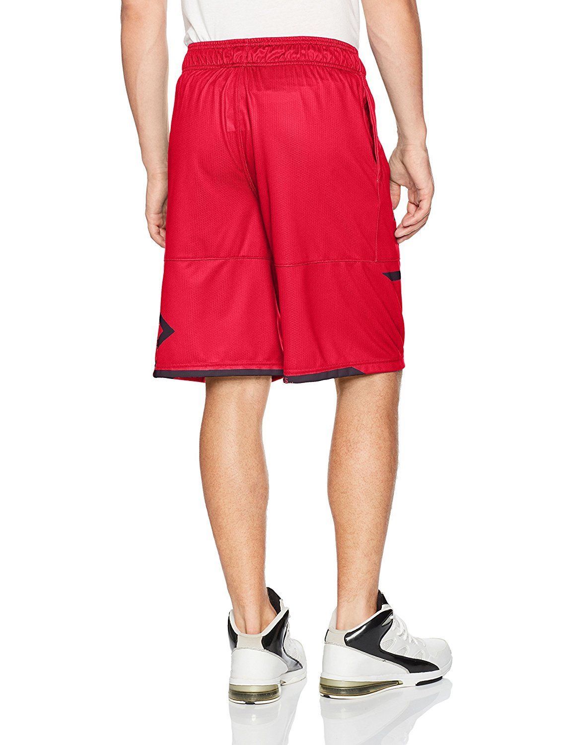 Under Armour Mens SC30 Pick N Roll 11" Shorts RED W/BLACK WHITE SIZE L $39.99 gallery