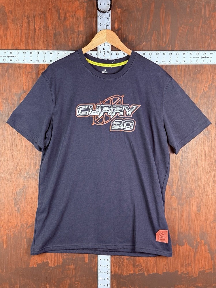 Under Armour Steph Curry 30 Heavyweight T-Shirt SS 1376808 Black Men’s Large NBA