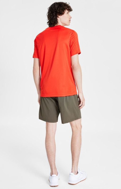 Reebok Men Short Sleeve Crewneck Training Tech T-Shirt Dynam Red Size 2XL gallery