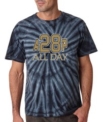 Tie-Dye Adrian Peterson New Orleans Saints AP ALL DAY jersey T-Shirt Shirt