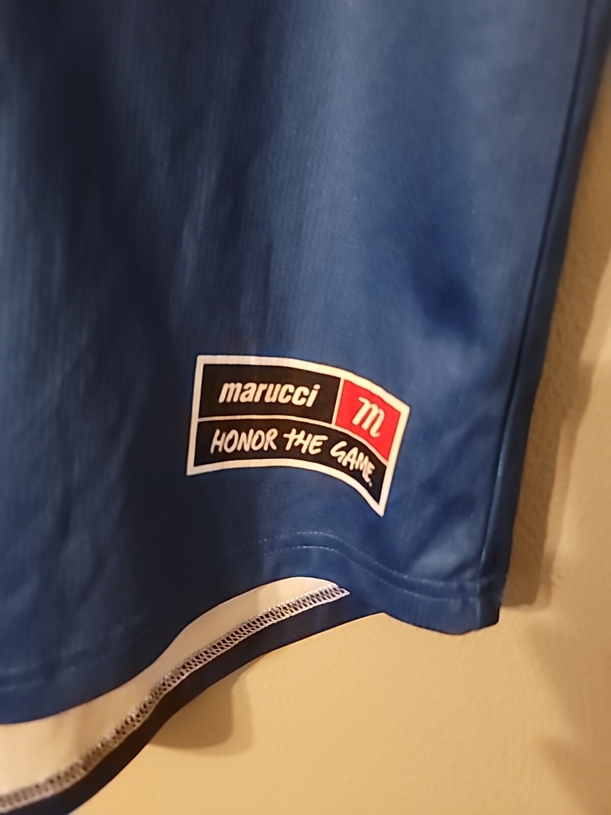 Marucci Founders Club Blue White Short Sleeve Jersey Size XL Honor The Game gallery
