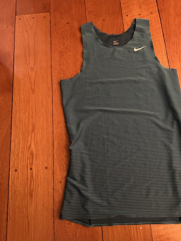 Nike Pro Elite 2022 Singlet Tank CW2569-317 Teal Made In USA Men's Size 4xlt gallery