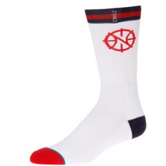 STANCE MENS SOCK NEW ORLEANS PELICANS CLASSIC PIQUE FIT NO. 558 MEDIUM (6-8.5)