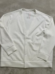 New Nike 24.7 Impossibly Soft Cardigan Top WHITE CREAM HQ6948-133 Men’s XL