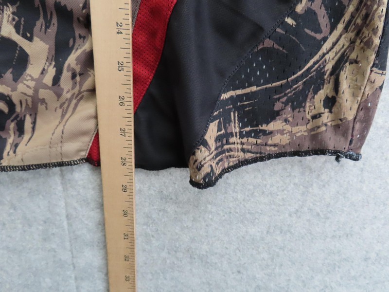 Dye Jersey Shirt Mens XL Red Camo Long Sleeve Padded Paintball Mesh Performance gallery