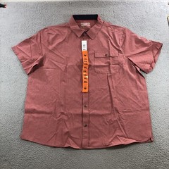 avalanche outdoor supply Shirt Men’s XXL Red Quick Dry Relaxed Fit Soft Casual