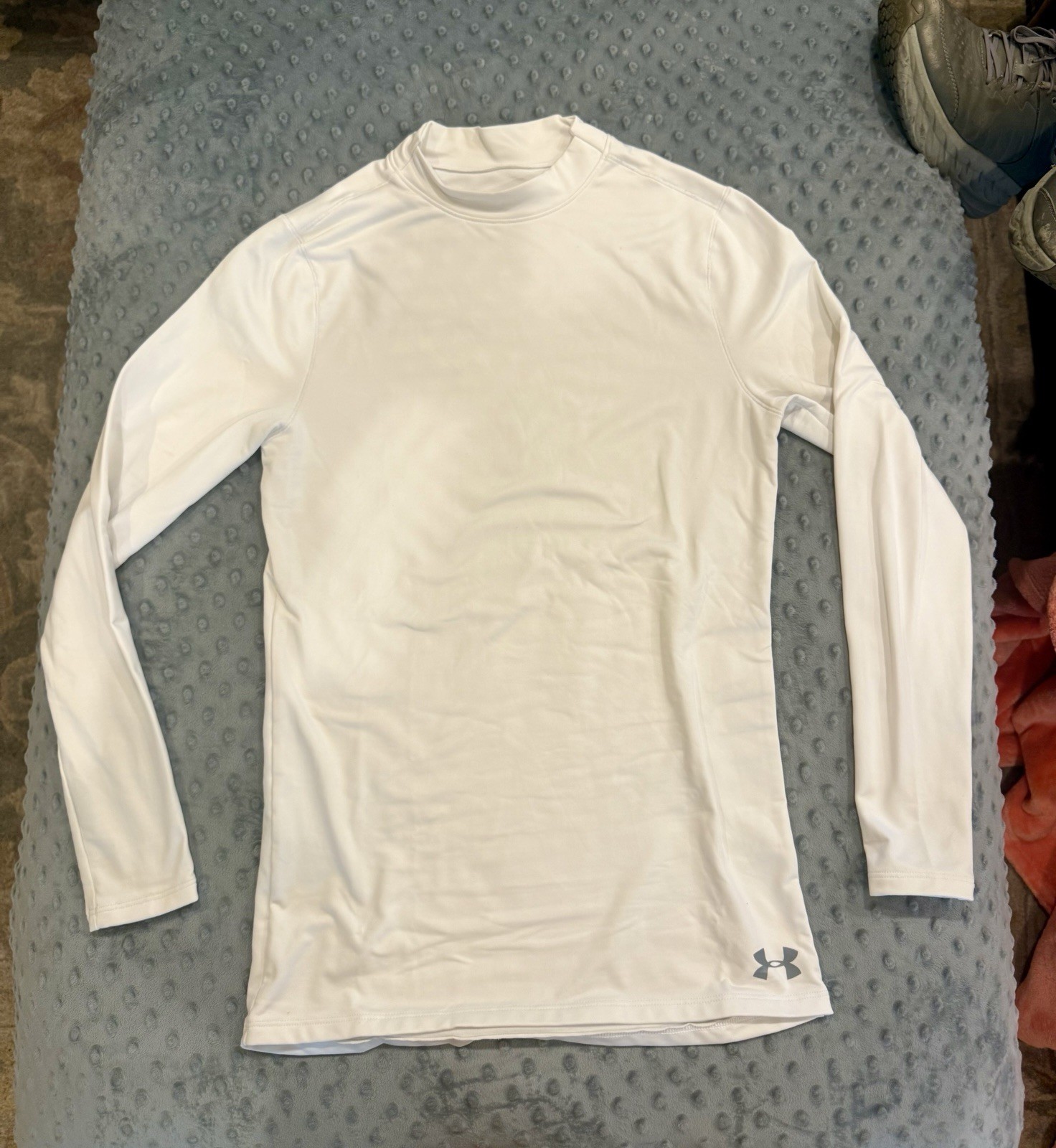 Under Armour ColdGear Fitted Compression Long Sleeve Tee Size Small gallery
