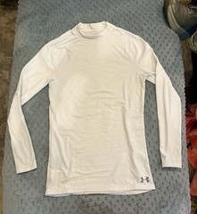 Under Armour ColdGear Fitted Compression Long Sleeve Tee Size Small