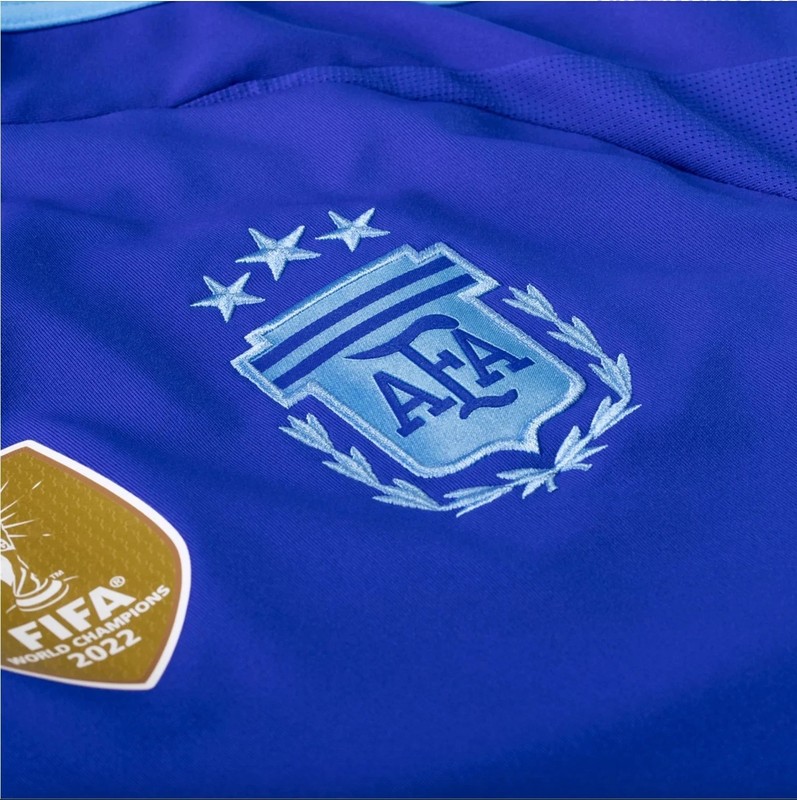 adidas Argentina 24 Men's Away Soccer Jersey Blue IP8413-210 NEW Size Small gallery