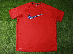 NIKE SWIM DRI-FIT ORIGINAL MEN SHORT SLEEVE SHIRT JERSEY T-SHIRT SIZE L LARGE