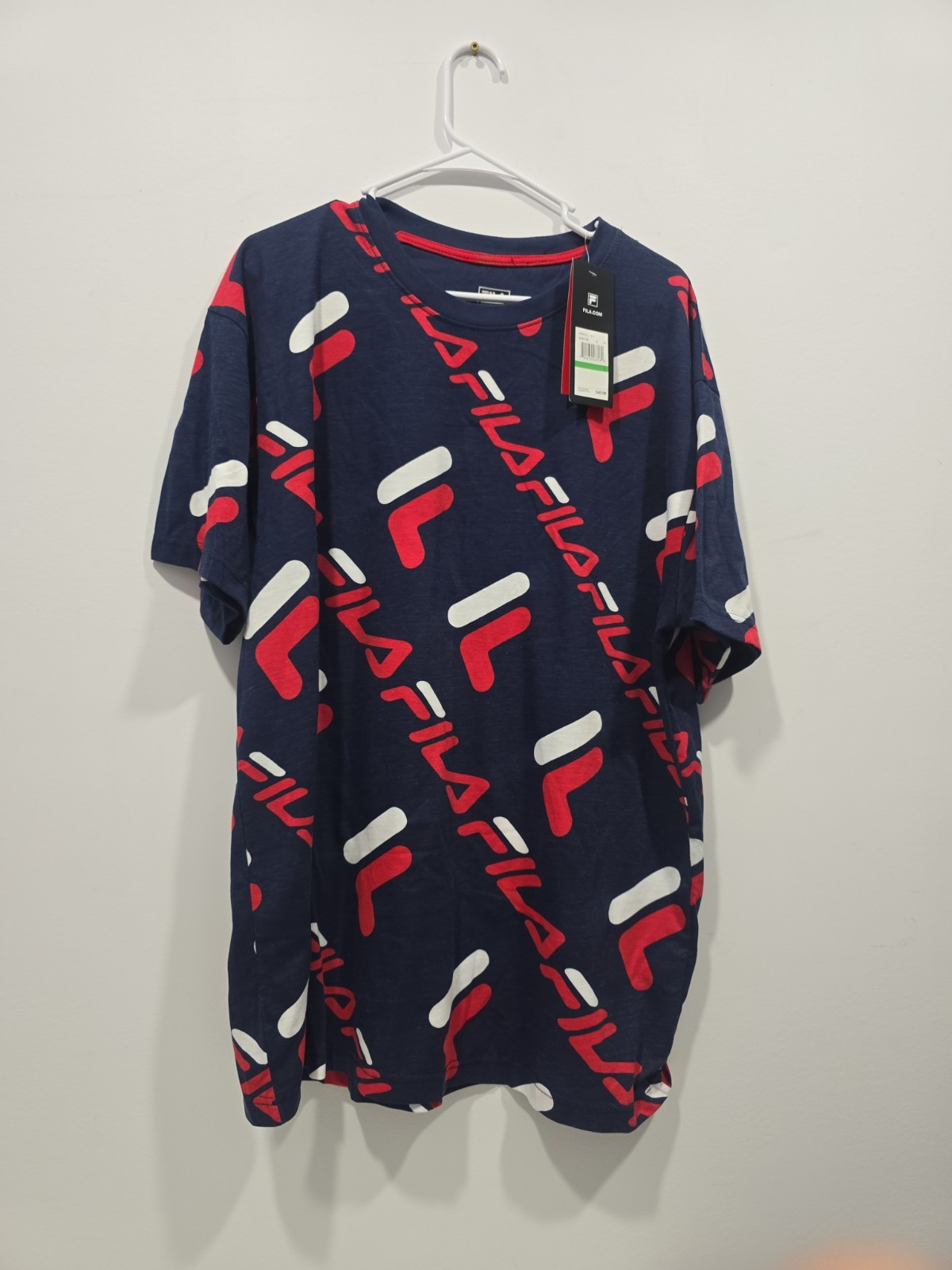 Fila Scocer Shirt Mens XL All Over Print Training gallery