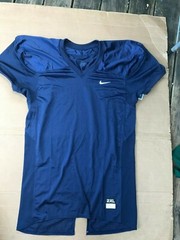 New Nike Defender Game Football Jersey Men’s sz XXL NAVY 535703 Uniform $55