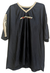NWOT VTG Tommy Hilfiger Athletics Men’s Jersey Shirt Navy Blue Silver XXL 2001