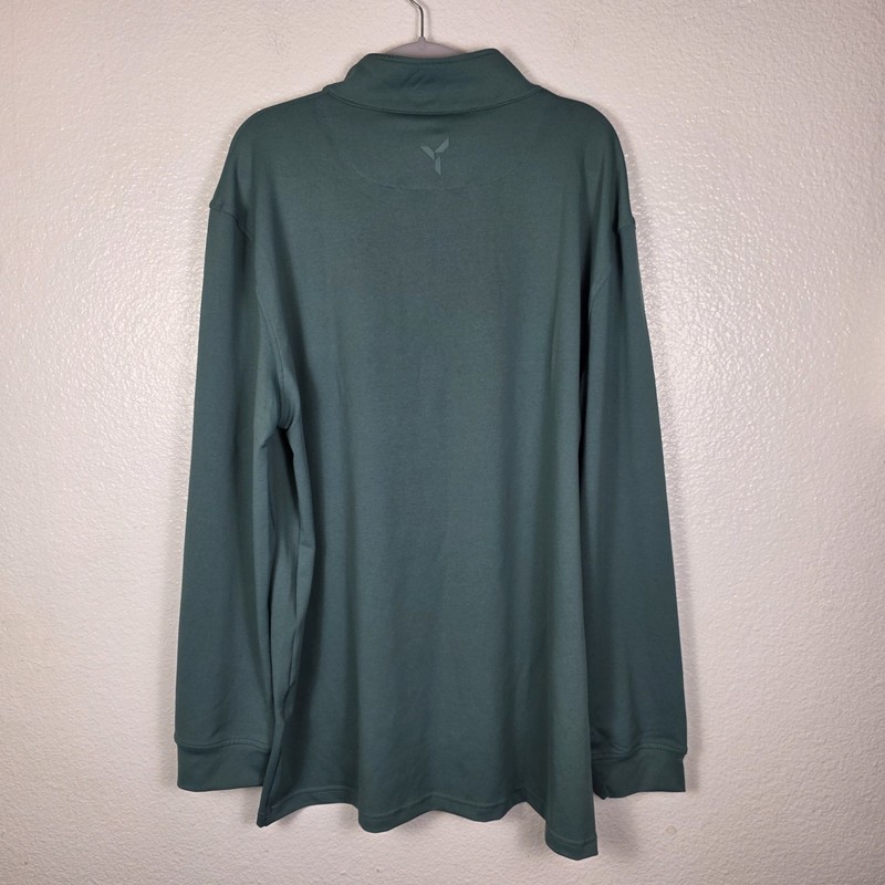 Yatta Golf 1/4 Zip Long Sleeve Pullover Jacket Sage Green Men's XL gallery