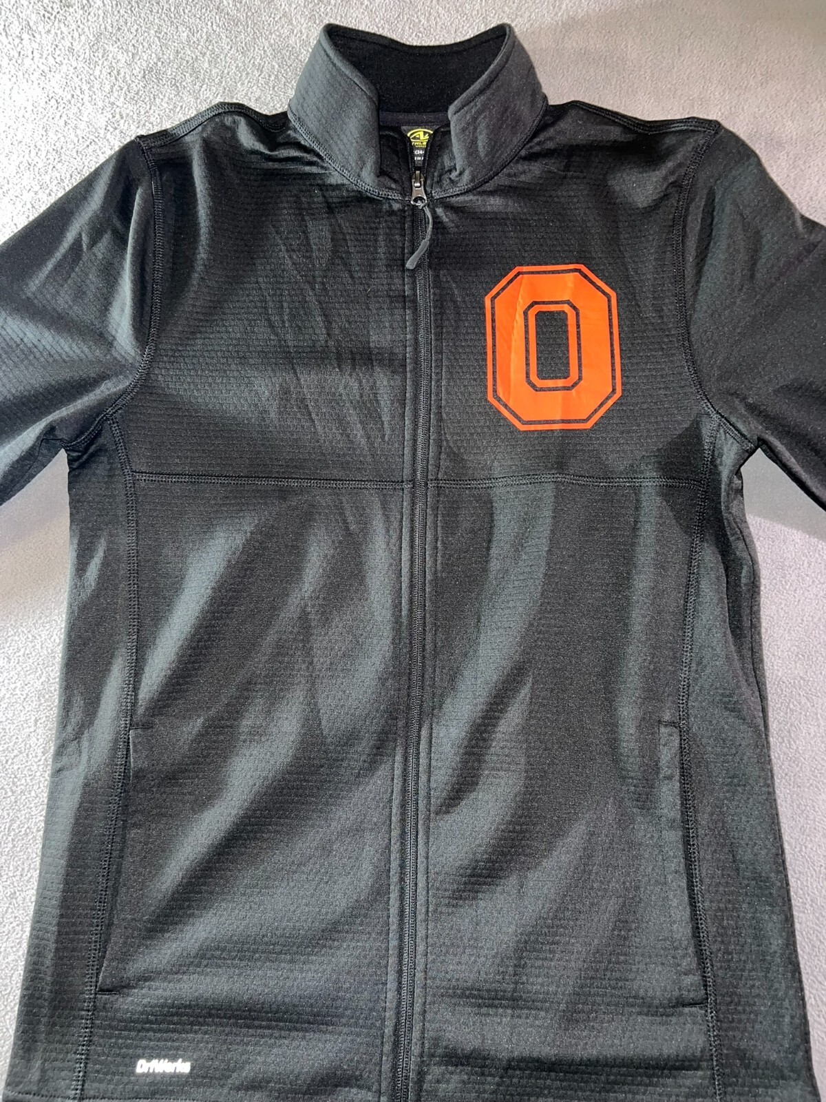 EUC Mens Athletic Work LS Full Zip Ohio State Pullover, Black, Size S (34-36) gallery