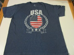 US USA NATIONAL TEAM SOCCER FIFA WORLD CUP BRASIL BRAND T-SHIRT- XL RARE
