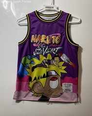 Headgear Classics Mens Purple Naruto Lil Uzi Vert #9 Basketball Jersey Tank Sz M