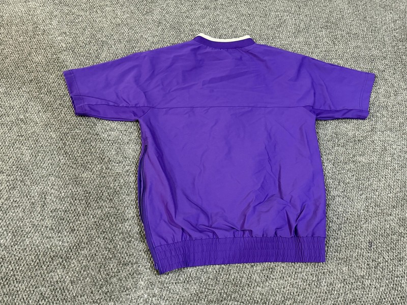Jordan Pullover Mens Small Purple 1/4 Zip Short Sleeve Lined Stretch Athletic gallery