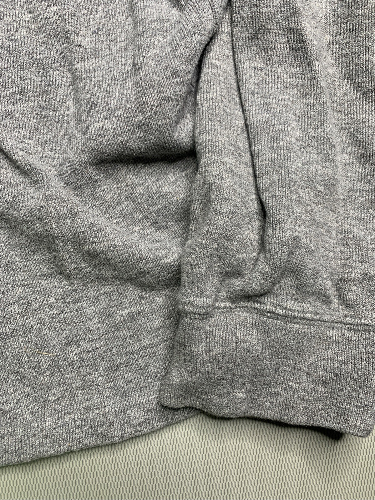 Men's Polo Ralph Lauren 1/4 zip pullover Sweater | Size X-Large Gray | Red Horse gallery