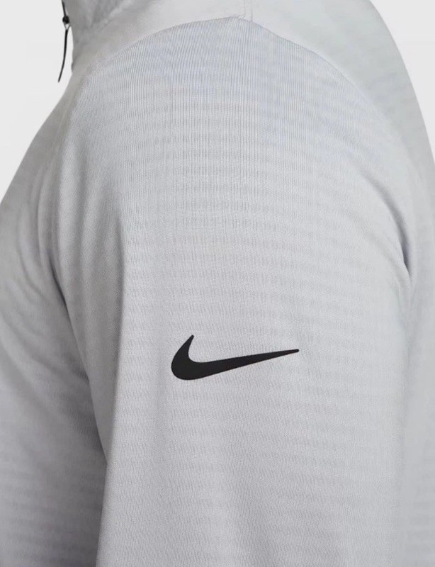 Nike Dri-Fit Victory 1/2 Zip Golf Pullover Top Shirt Grey FD5837-012 Mens M NEW gallery