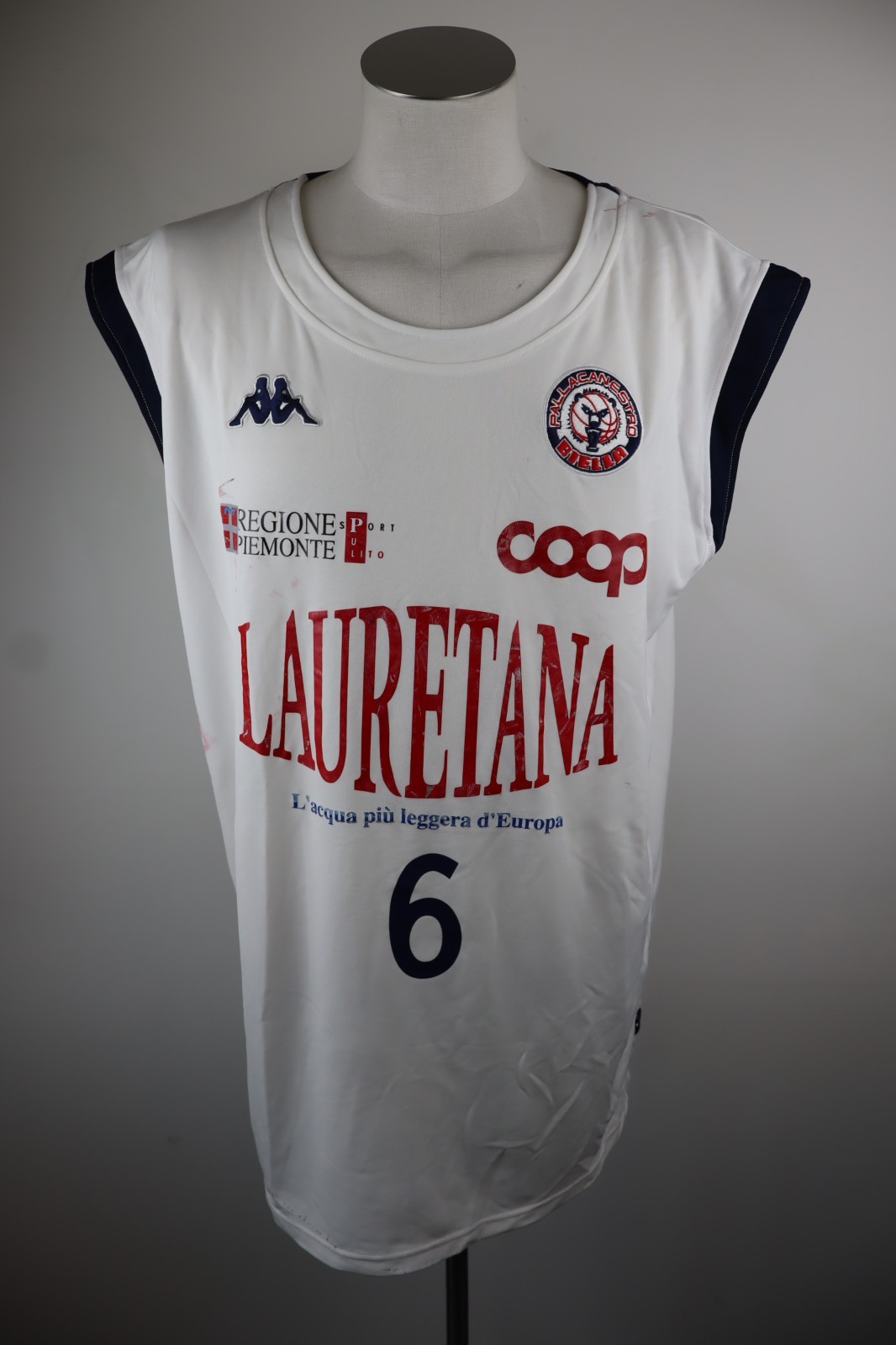 KAPPA CONNECTING ROD BELCHER N6 TANK TOP JERSEY BASKETBALL MEN SIZE 3XL T-SHIRT MAN SPORT gallery