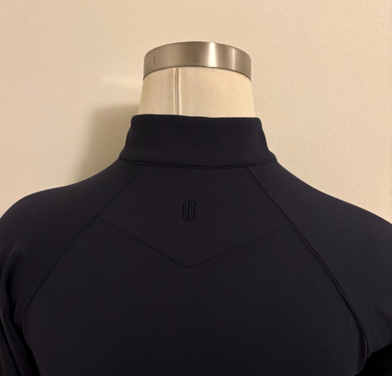 Holderness & Bourne Westland Lightweight Quarter-Zip Pullover Black (size: S) gallery