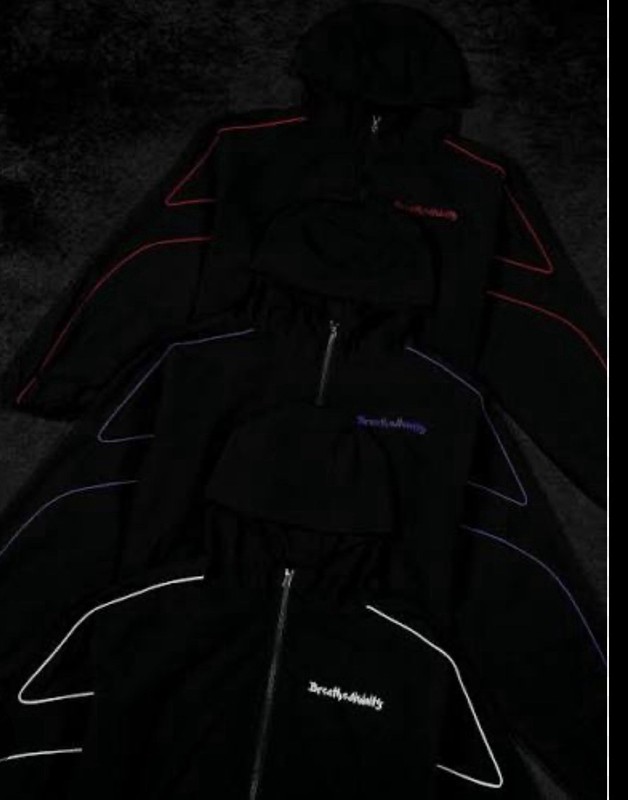 Breathe Divinity Cyber Zip-up Jacket and Cargo Trackpants [DUSK] SMALL gallery