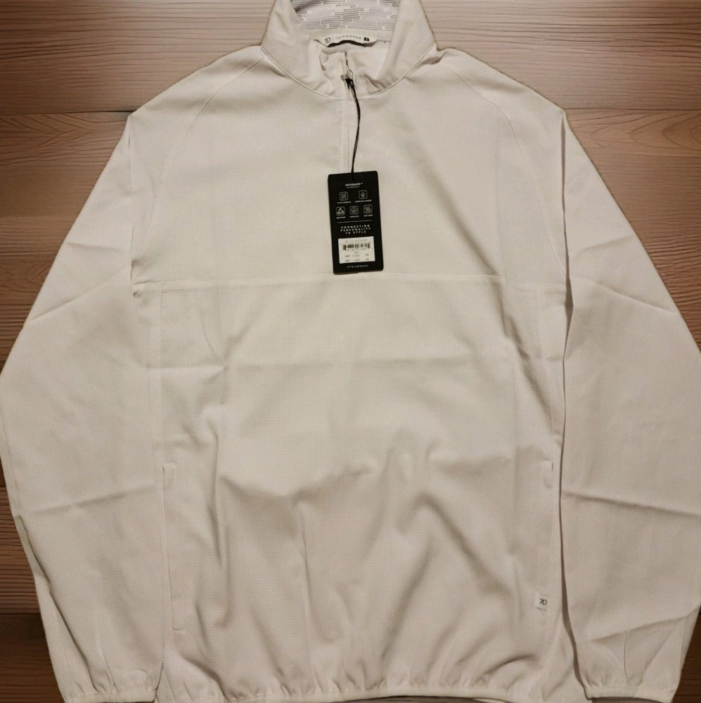 7 Diamonds Oxygenate 1/4 Zip Pullover Size S Anti-Odor Quick Dry Stretch Drift