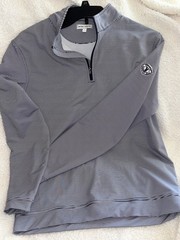 Peter Millar Crown Sport Medinah Country Club 1/4 Zip Pullover Mens L NWOT