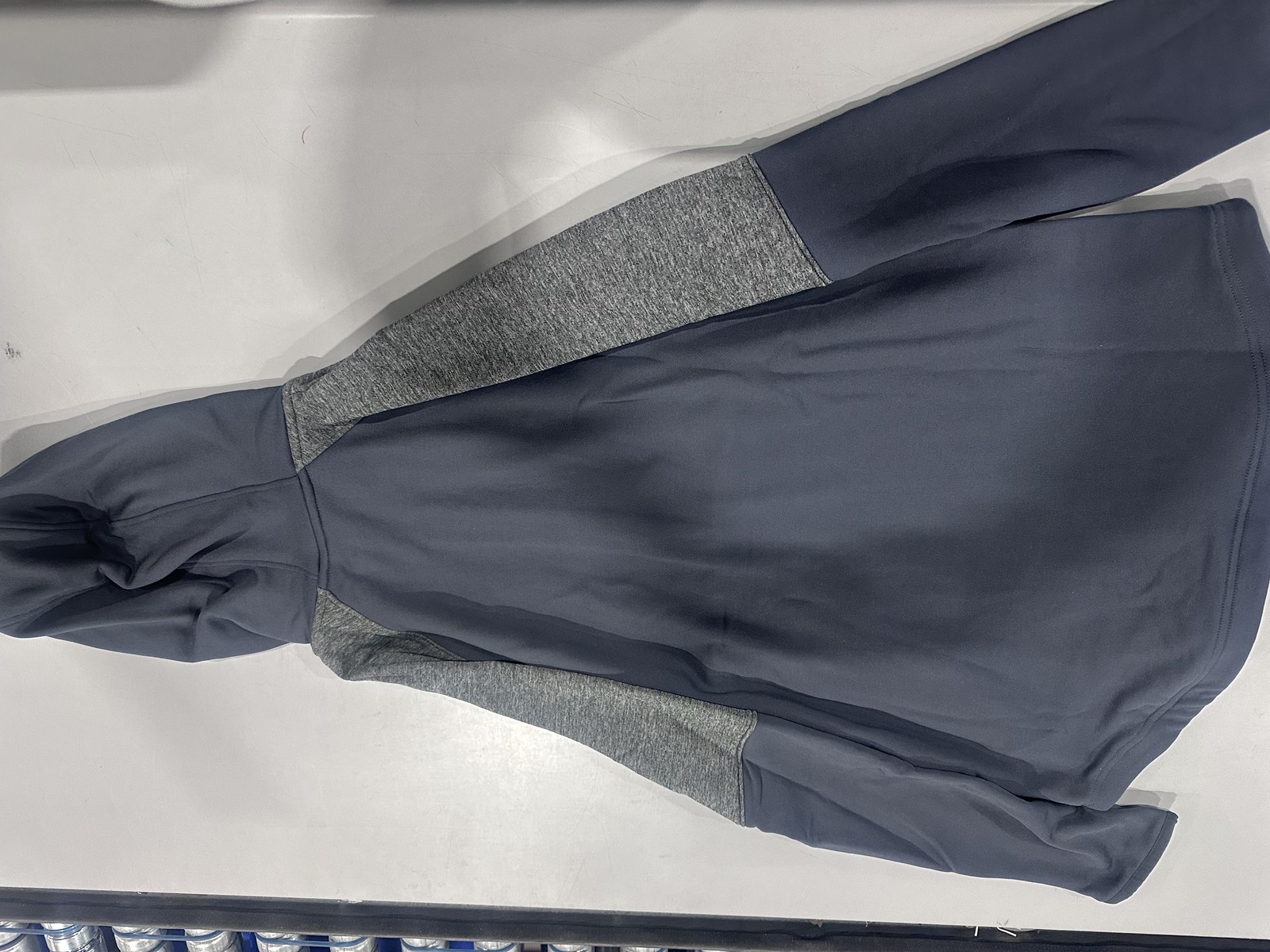 UNDER ARMOUR UNDER ARMOR UNDER ARMOUR MENS FLEECE ANORAK - S - GRAY/LIGHT GRAY gallery