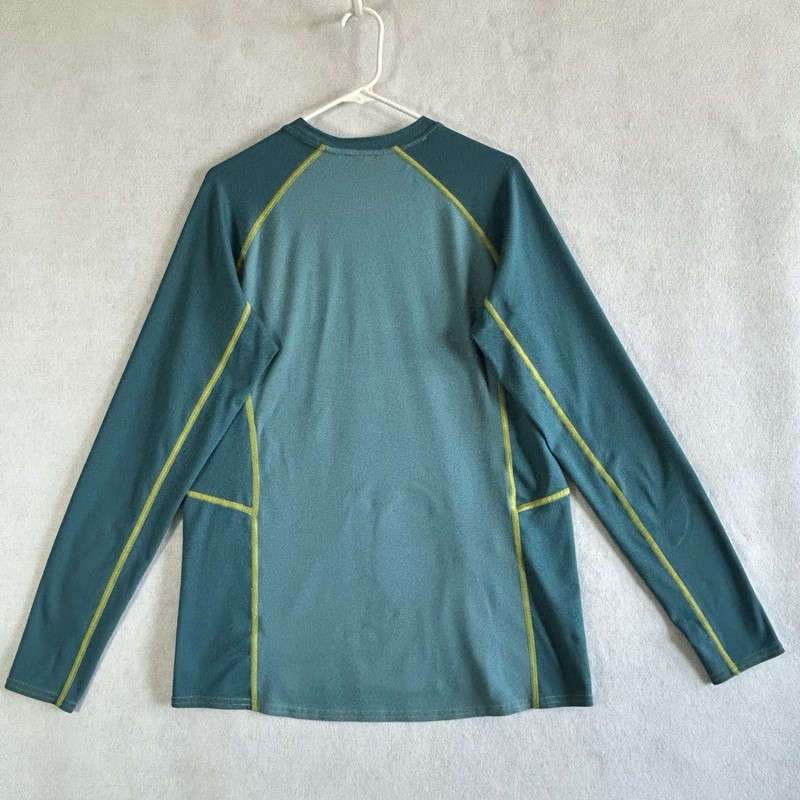 LL Bean Long Sleeve Performance Shirt - Men’s Large Tall - 2 Tone Teal gallery