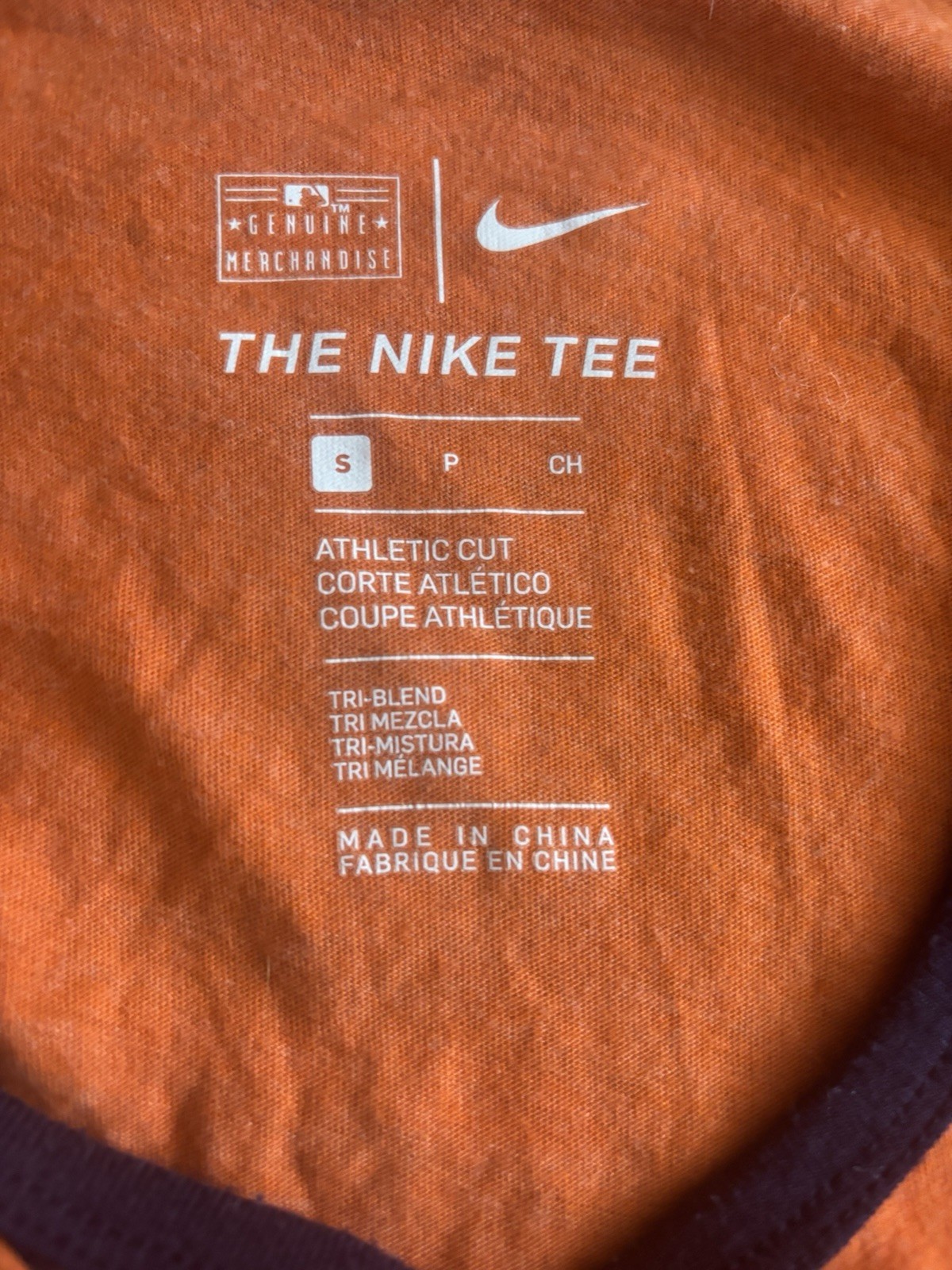 Nike The Nike Tee Men's S Striped Tri-Blend Sleeveless Tigers Logo Tank gallery