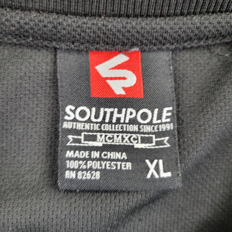 Southpole Hockey Jersey Mens XL Black MCMXCI #99 Graphic Long Sleeve Shirt gallery