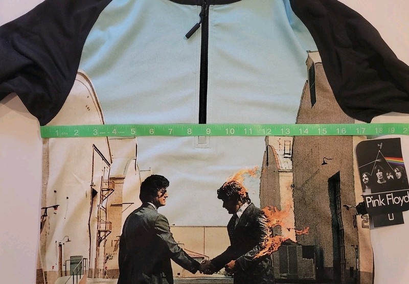 Pink Floyd Shirt 1/4 zip Bula base layer Long Sleeve collectors Ed Mens S NEW gallery