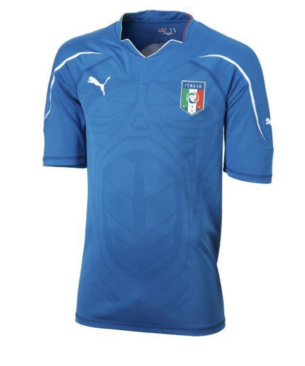 Authentic PUMA Italy 2010 World Cup Football Soccer Jersey Kit Italia gallery