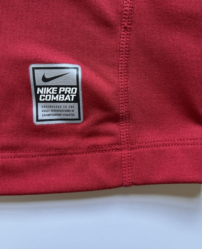 Nike Pro Combat Compression Dri-FIT Long Sleeve Thick Shirt • Men's XL gallery