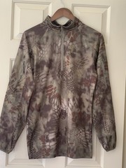 Kryptek Highlander Pullover Mens Small 1/4 Zip Long Sleeve Camo With Glove Small
