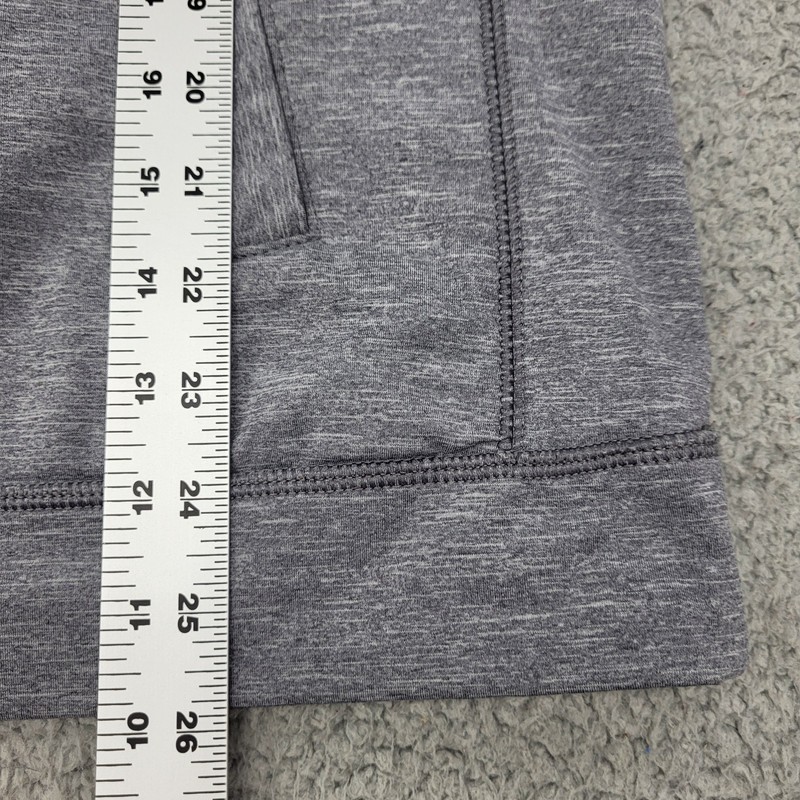 Abercrombie & Fitch 1/4 Zip Pullover Mens Medium Gray Performance Embroidery gallery