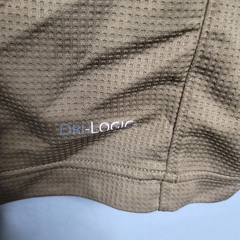 Alpine Design Dri Logic Large Shirt OD Green Zip Neck gallery