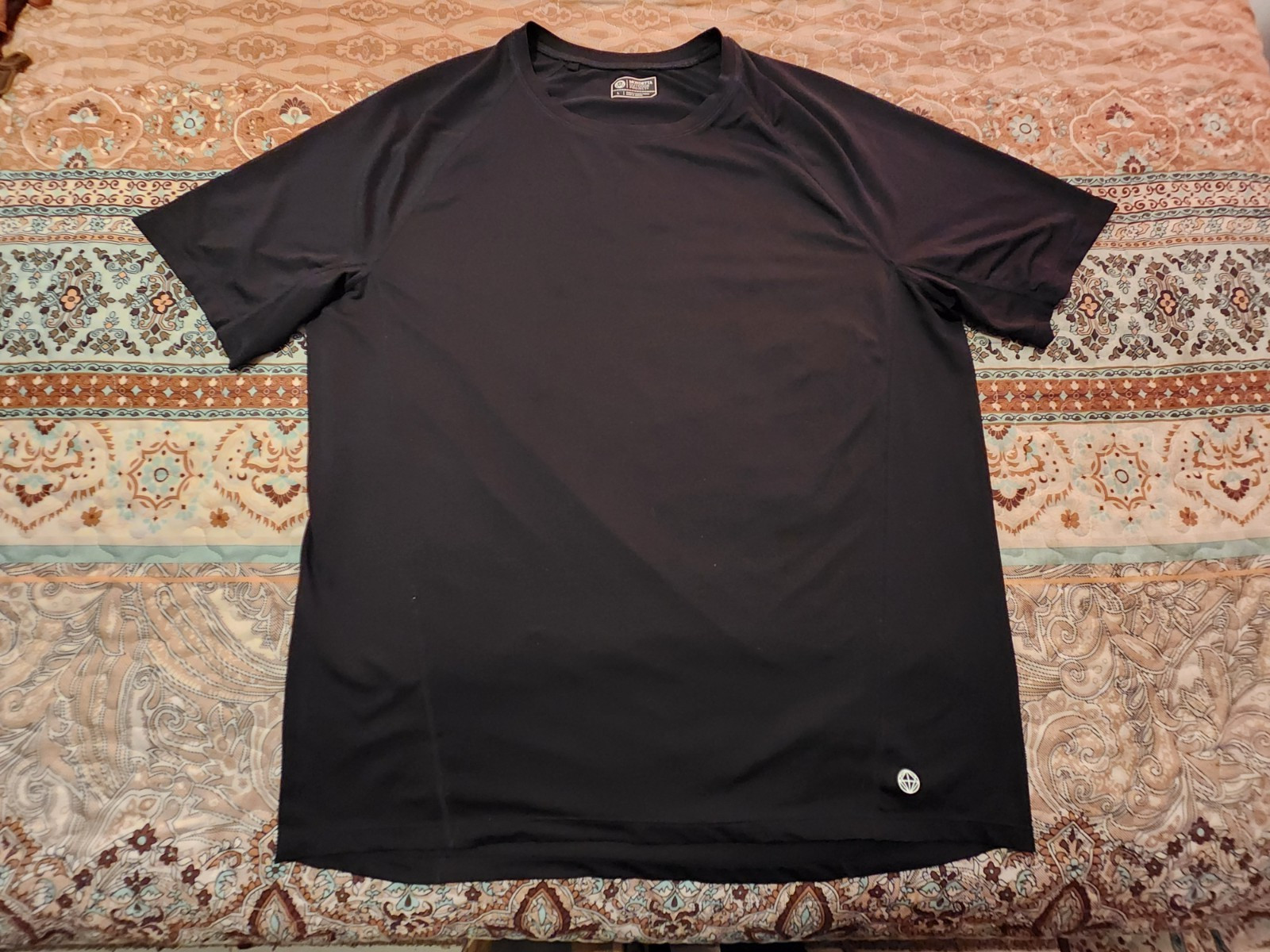 Mondetta Outdoor Project Men's Black Short Sleeve Athletic T-Shirt Size L gallery