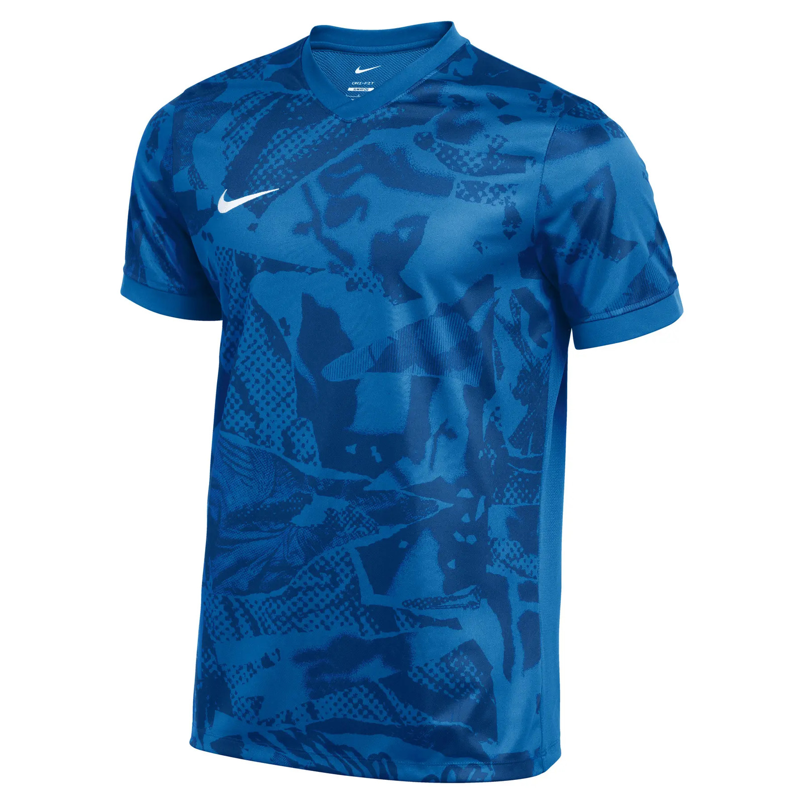 Nike Soccer Dri-FIT Precision VII Slim Fit Jersey Blue Men's Medium FZ9332-463 gallery