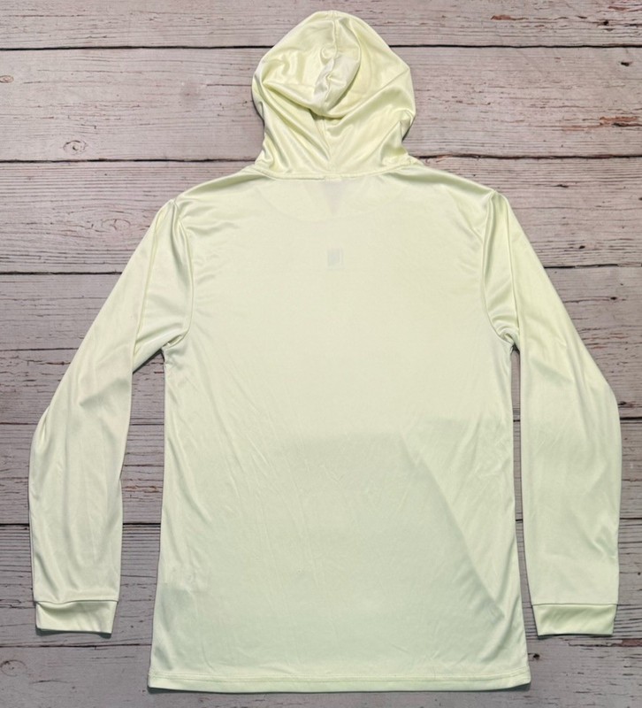 Paragon Upf 50+ Performance Shirt Men’s Sz M Yellow Hooded gallery