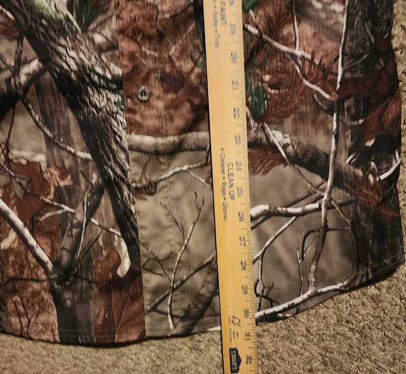 Under Armour Ridge Reaper Men Medium Realtree AP Ripstop Camo Hunting LongSleeve gallery